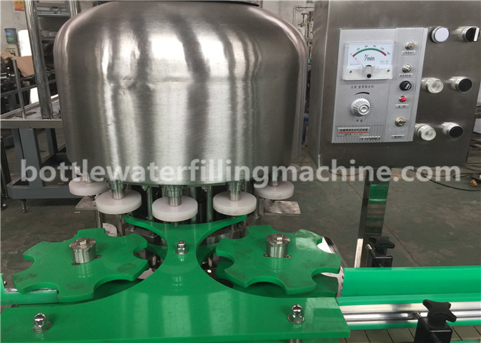 Small Aluminum Can Mineral / Pure Water / Juice / Liquor Filling Sealing Machine