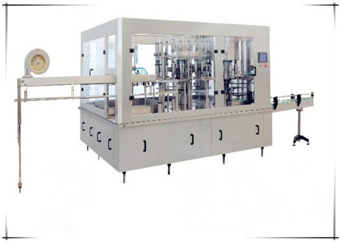 Fruit Juice Processing Juice Filling Machine , PCL Touch Screen Bottling Juice Equipment 0