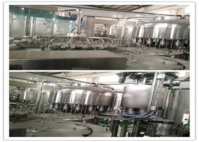 Fruit Juice Processing Juice Filling Machine , PCL Touch Screen Bottling Juice Equipment 1