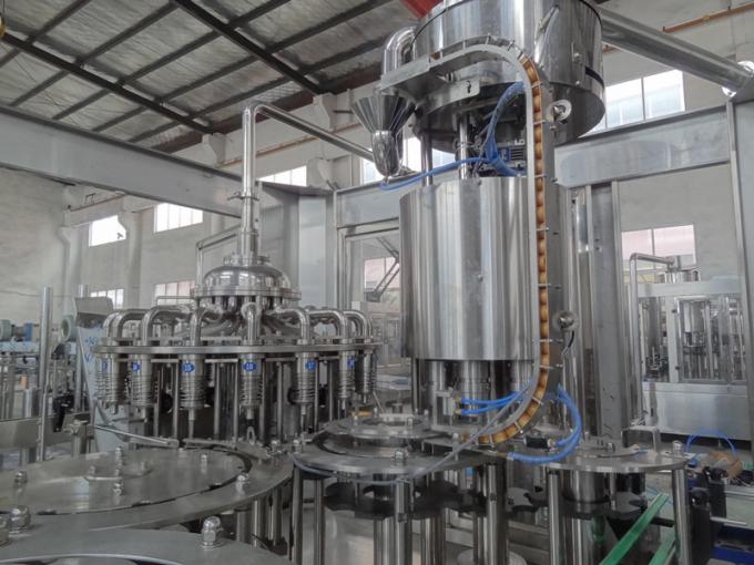 Electric 10 Kw 3 In 1 Beverage Filling Machine Orange Juice Making Equipments 1