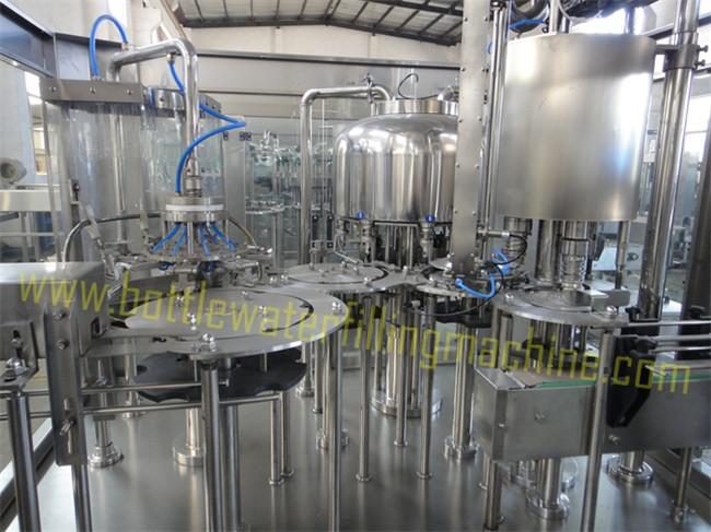250 - 1000ml PET Plastic Bottle Filling Machine , Pure Drinking Water Making Machine 1