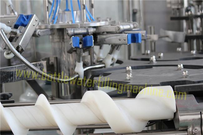 250 - 1000ml PET Plastic Bottle Filling Machine , Pure Drinking Water Making Machine 2