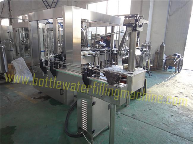 PP / PET Bottle Corn Juice Filling Aluminum Foil Cutting / Sealing Machine 0