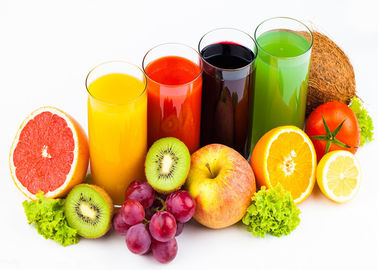 Fruit Juice Processing Juice Filling Machine , PCL Touch Screen Bottling Juice Equipment