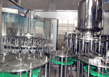 Bottle Neck Holding Transmission Bottled Water Filling Machine For Bottled Water Plants