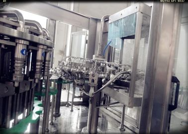 Automatic Carbonated Water Filling Machine , Glass Bottles Soda Bottling Equipment