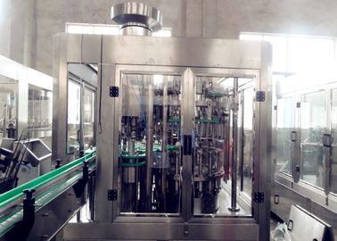 Fruit Juice Processing Juice Filling Machine , PCL Touch Screen Bottling Juice Equipment