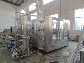 Automatic 4 In 1 Juice Filling Machine 4000 - 6000 BPH Bottle Filling Equipment