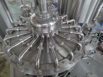 Electric 10 Kw 3 In 1 Beverage Filling Machine Orange Juice Making Equipments