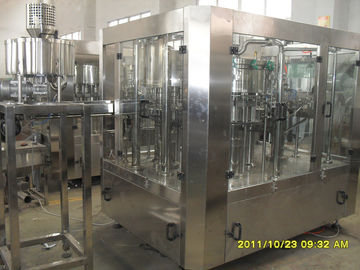 Electric 10 Kw 3 In 1 Beverage Filling Machine Orange Juice Making Equipments