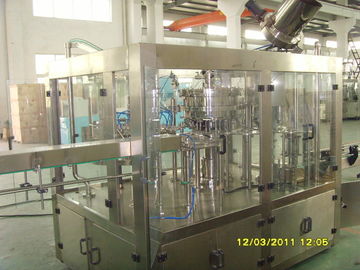 330-2000ml Carbonated Drink Filling Machine , Glass Bottle Sparkling Water Filling Machine