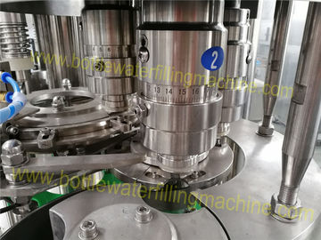 Pure Water Bottle Washing / Filling / Capping 3 In 1 Packaging Machine