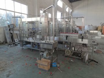 Beverage Hot Filling Machine 3 In 1 Monoblock Rotary Filling Machines