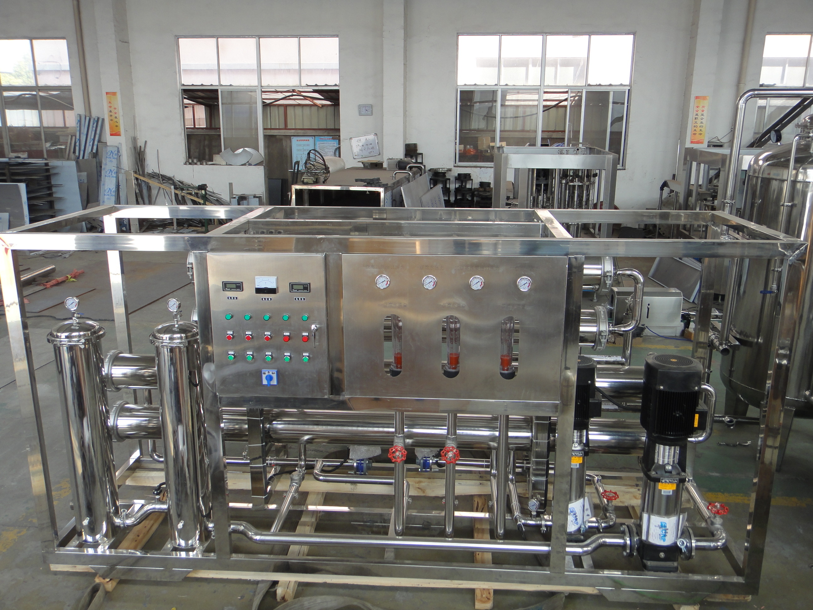 Fully Automatic White RO Water Purifying Machine 10 Ton for Water Process