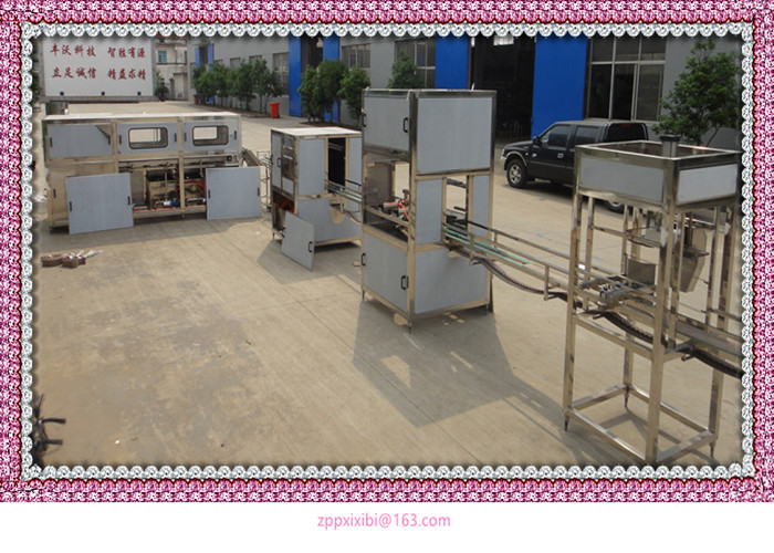 19L / 5 Gallon Plastic Barrel Water Filling Machine With Auto Loading System