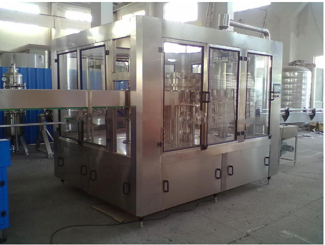 Sparkling Water Bottling Machine / Machinery / Line , Carbonation Soda Plants