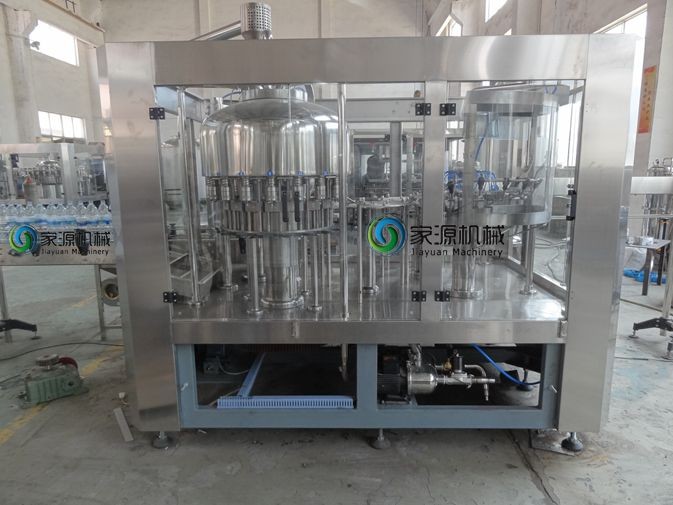 Electric 12000bph Water Bottle Filling Machine 8.7kw Power Making Line