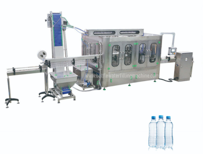 500ml 30000BPH Automatic Drinking Water Filling Machine With Labeling Machine