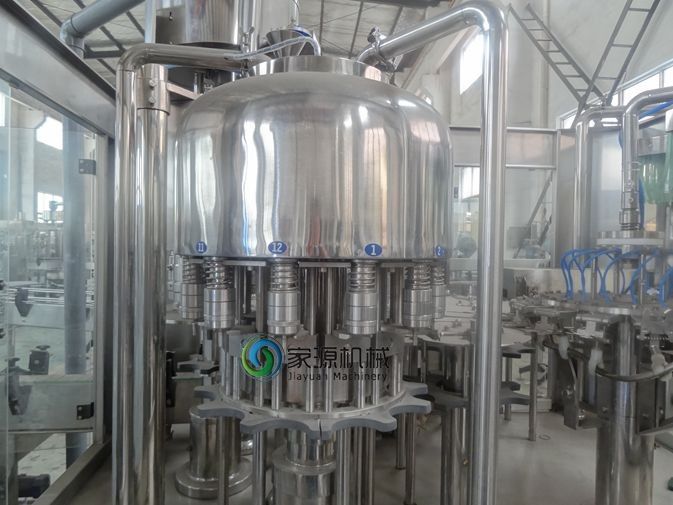 Semi Water Bottle Filling Machine 8.63kw 12000bph - 15000bph 2